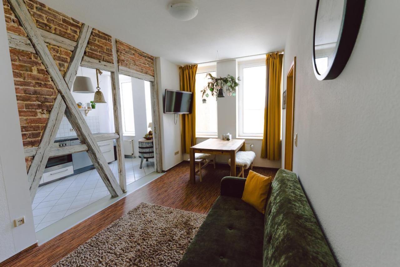 Harzer Fachwerkstube Quedlinburg 아파트 외부 사진