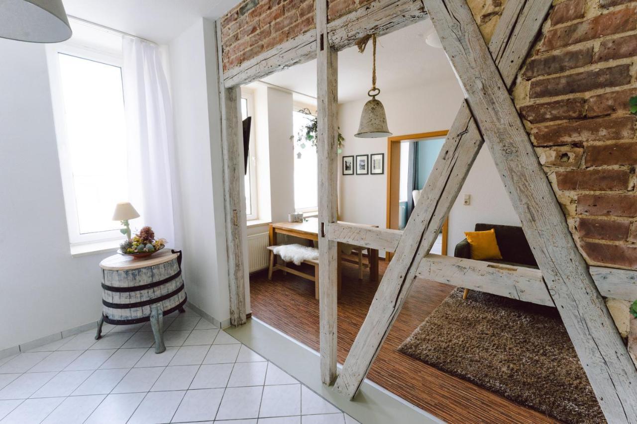 Harzer Fachwerkstube Quedlinburg 아파트 외부 사진